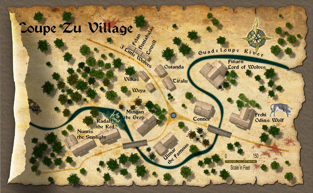 Nibirum Map: loupe zu village by Sue & Quenten